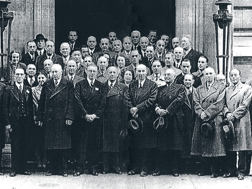 ISO'nun Kurucuları, Londra 1946
